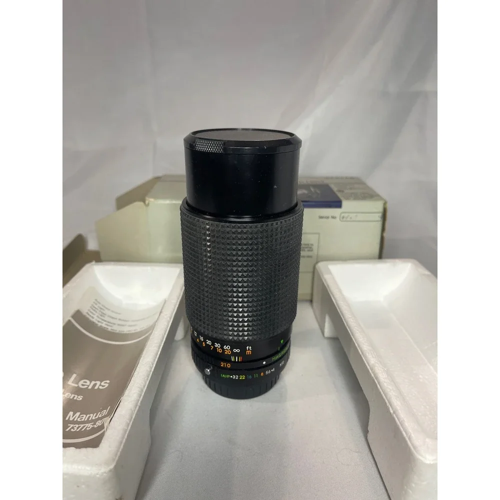 Sears 70-210mm f4.0 Macro One-Touch Zoom Lens/Pentax KA Ricoh RK Mount UNTESTED